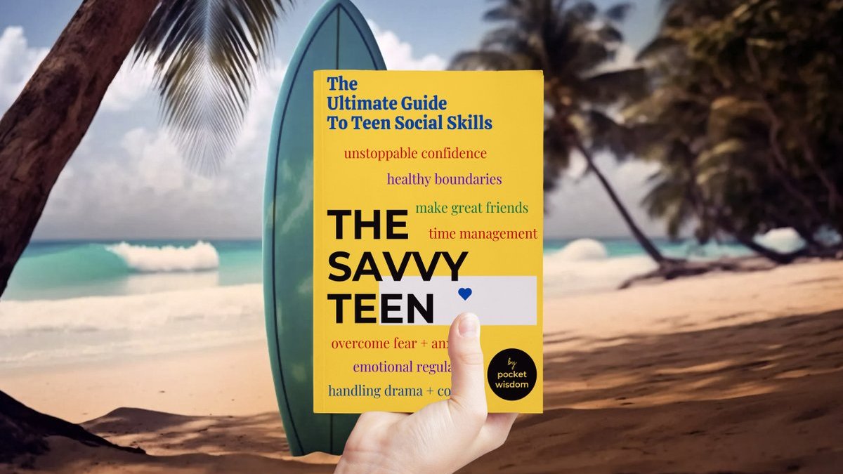 The Savvy Teen : The Ultimate Guide to Teen Social Skills: Build Unstoppable Confidence, Create Healthy Boundaries, Overcome Anxiety, Make Great Friends, and Other Awesome Social Skills for Teens